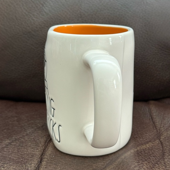 LEARNING NEW TRICKS Snoopy Witch Mug - Rae Dunn Peanuts Halloween Collection - Picture 5 of 6